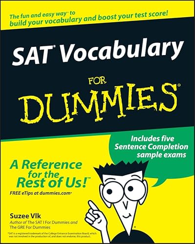 Sat Vocabulary for Dummies
