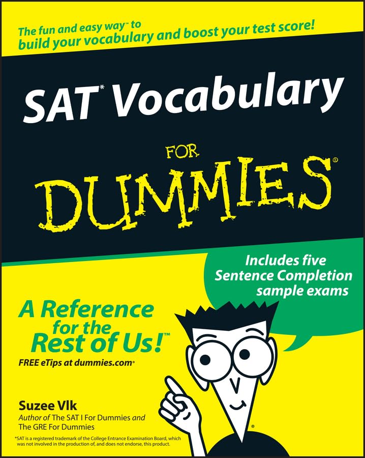 SAT Vocabulary For Dummies