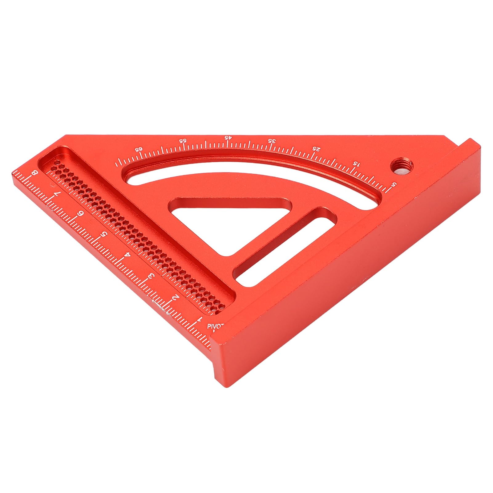 Carpenter Square, Aluminum Alloy Accurate Mini Carpenter Square High Accuracy Triangular for Woodworking