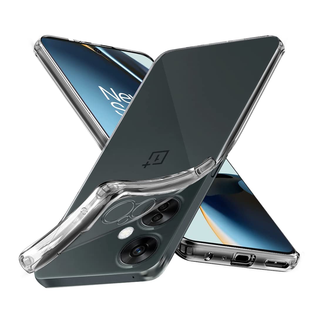 Fashionury Shockproof Back Cover Case for OnePlus Nord CE 3 Lite 5G | Raised Bumps for Camera & Screen Protection | Ultra Clear Soft Silicone Back Cover Case for OnePlus Nord CE 3 Lite (Transparent) (B0C2KV8Y5F) Amazon Price History, Amazon Price Tracker