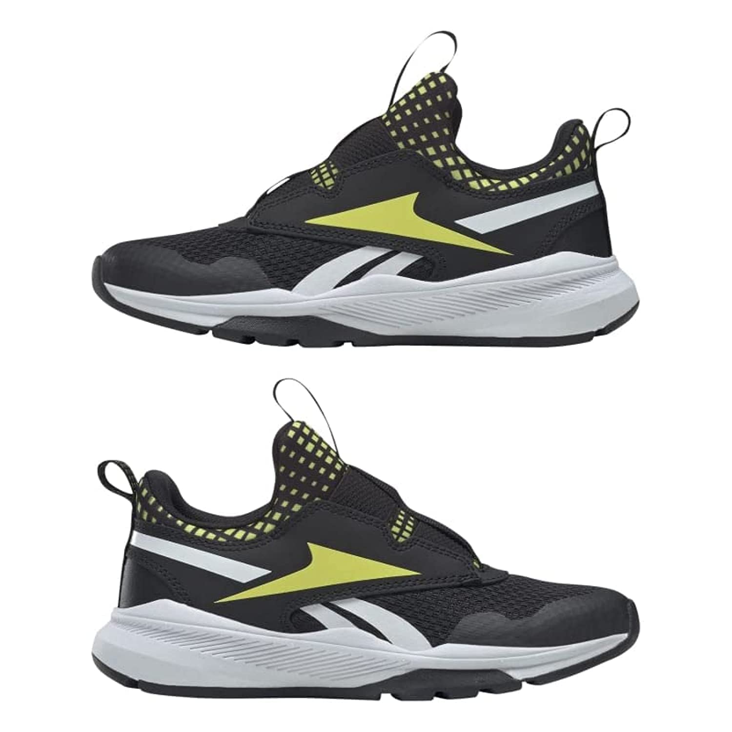 Reebok Kids Boys Leather,Textile Rubber XT Sprinter Slip Running Shoes CBLACK/ACIYEL/FTWWHT UK-2.5 (B09N76GQWP) Amazon Price History, Amazon Price Tracker