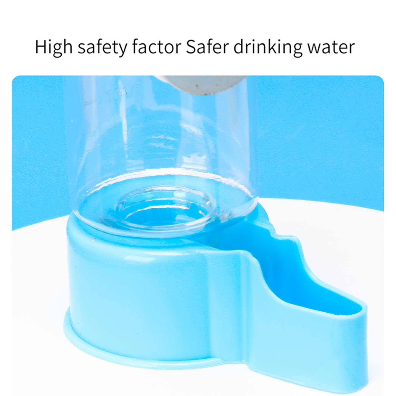 Automatischer Futterspender Für Vögel & Papageien | Ca. 17 Cm Hoch | Mit Trinkflasche, Wählbare Farben