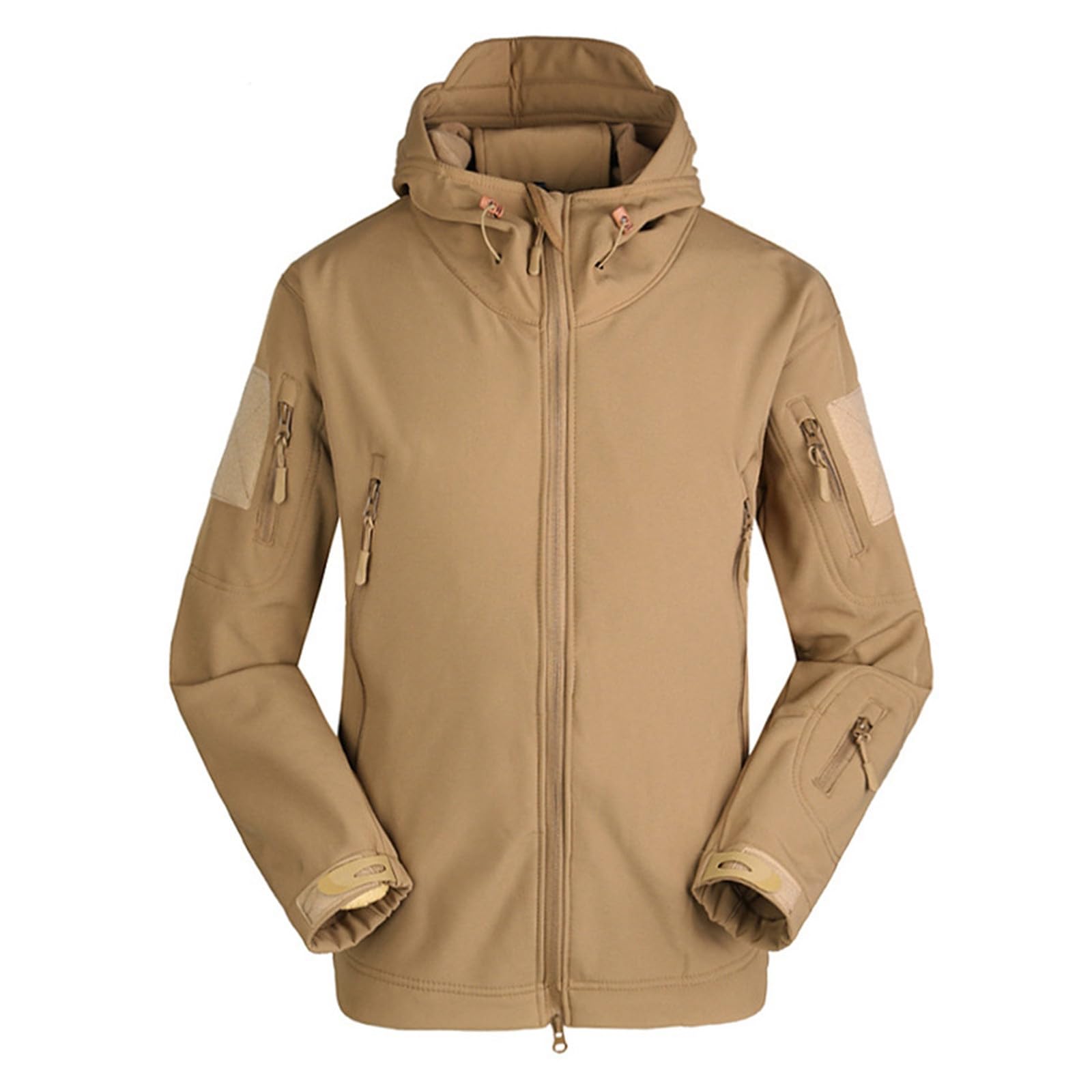Sunnyuk Chubasquero Hombre Chaqueta Para Lluvia Casual Chaqueta con Capucha Para Lluvia Chaqueta Para Lluvia Outdoor Rain