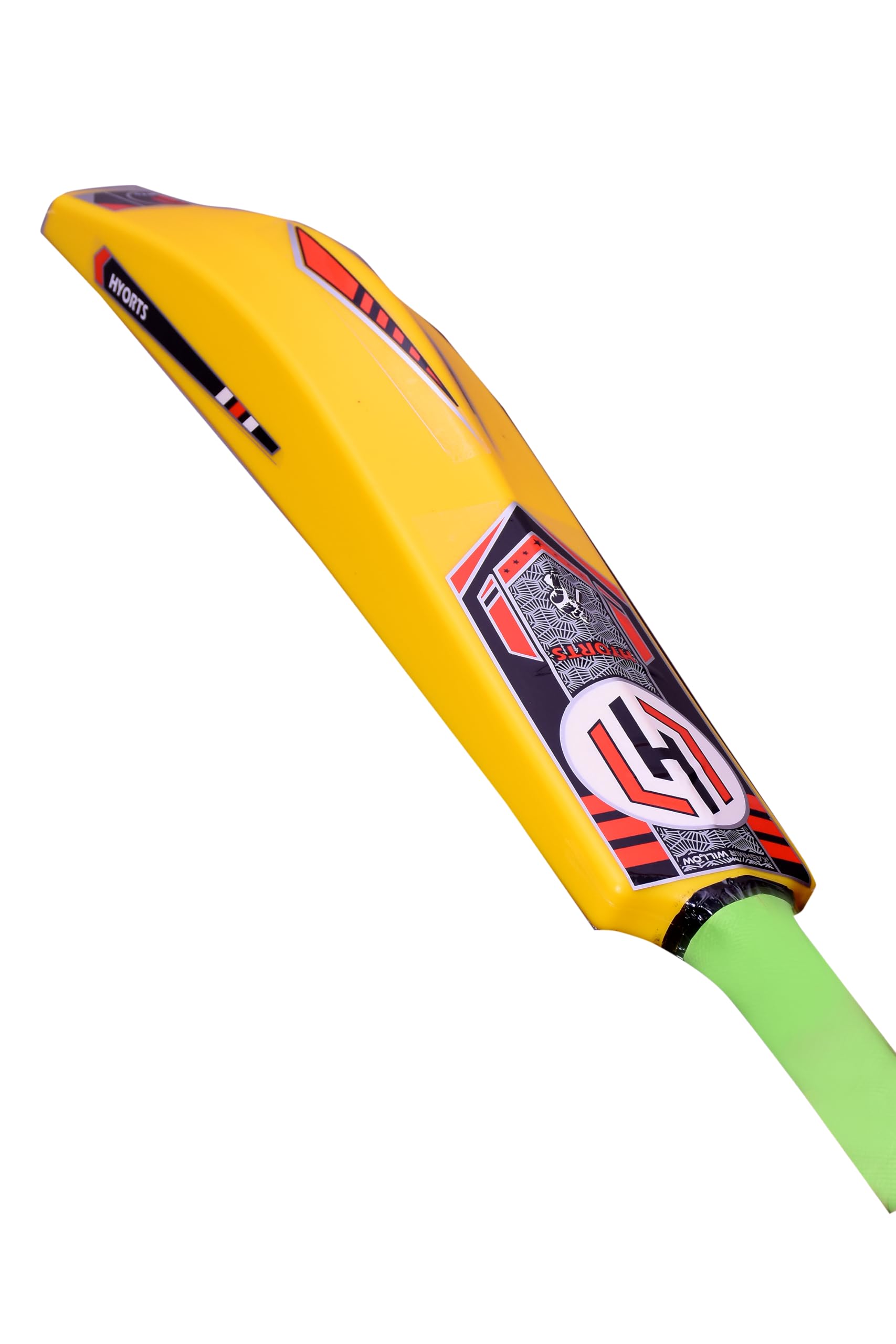 HYORTS Full Size Durable Plastic Cricket Bat for Kids & Adult for Beach & Backyard- Yellow Color-picture-29