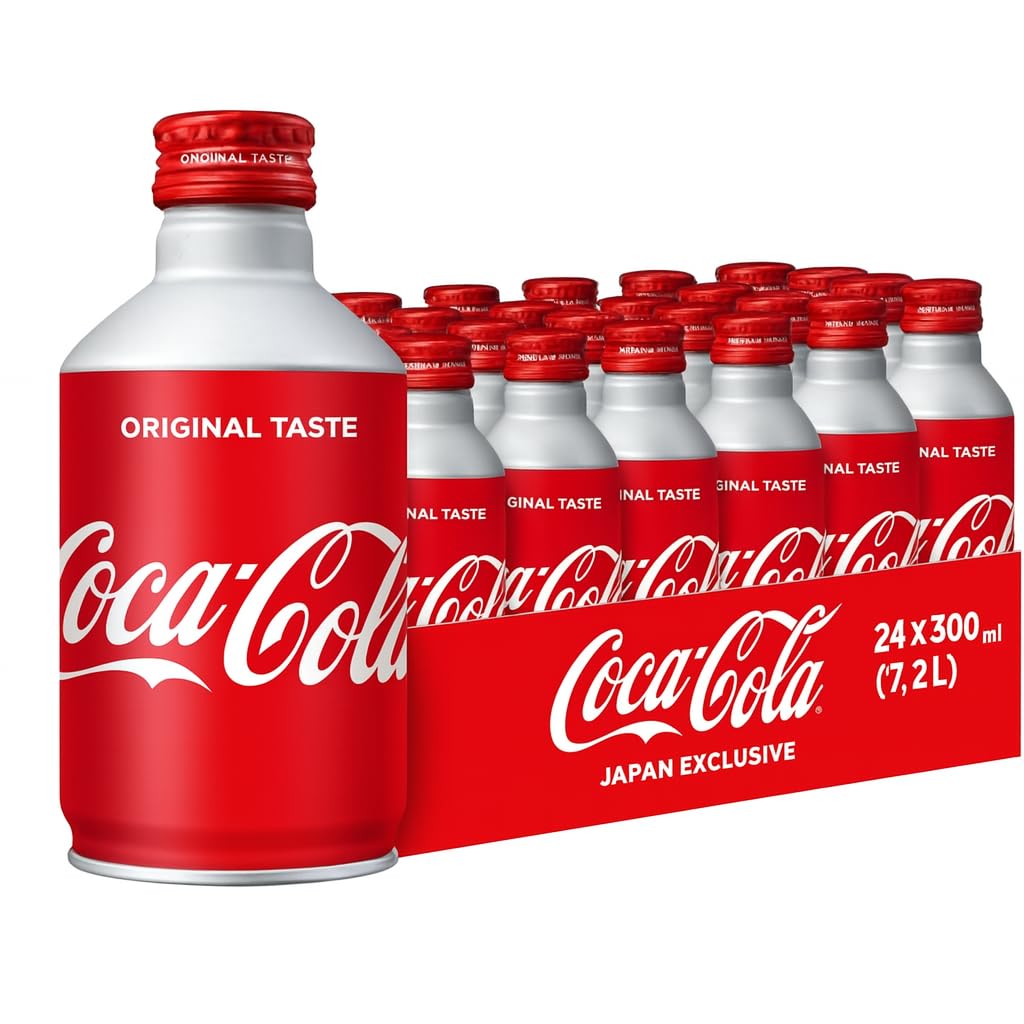 Coca Cola Original Taste 300 ml (7.2 L) Japanese Aluminium Bottles