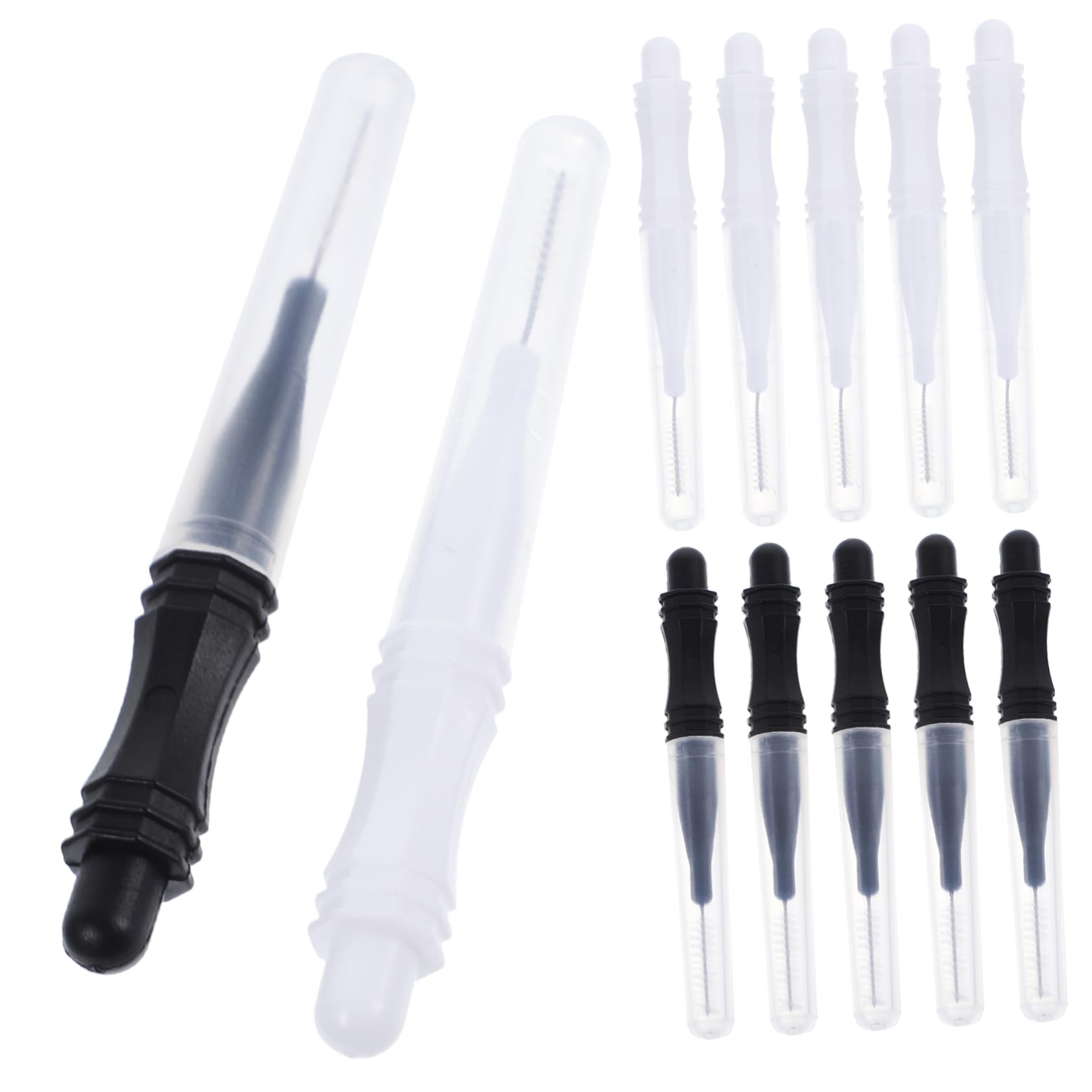 Mikinona Eyebrow Lamination Brush Set 60pcs Micro Brush Package Brow Lamination Supplies Compact Convenient