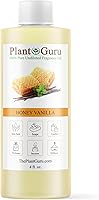 PlantGuru Honey Vanilla Fragrance Oil 4oz - Phthalate-Free Scent for DIY Candles, Soap Making, Diffusers & Lotions