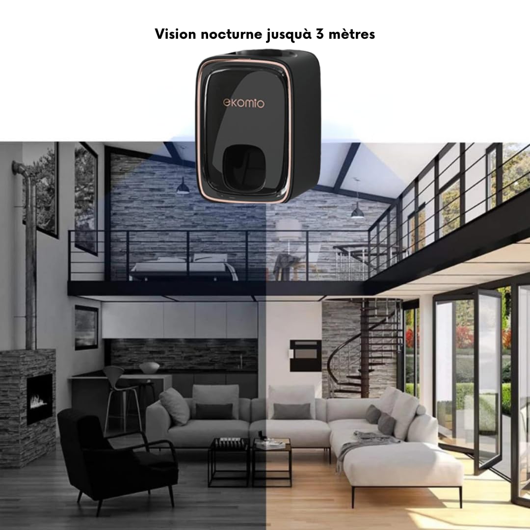 Générique Dozownik pasty do zębów Kamera szpiegowska 4k WiFi