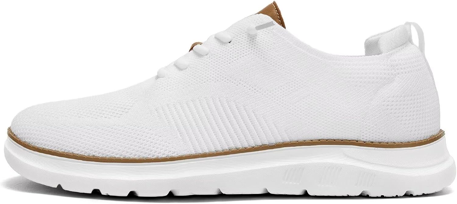 Men's Casual Dress Shoes Fashion Walking Sneakers Mesh Business Oxfords Work Lightweight Soft Sole - Image 3