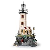 GOTIMON Island Lighthouse Building Block Toy Set, Gifts for Kids and Adults（1092 PCS）