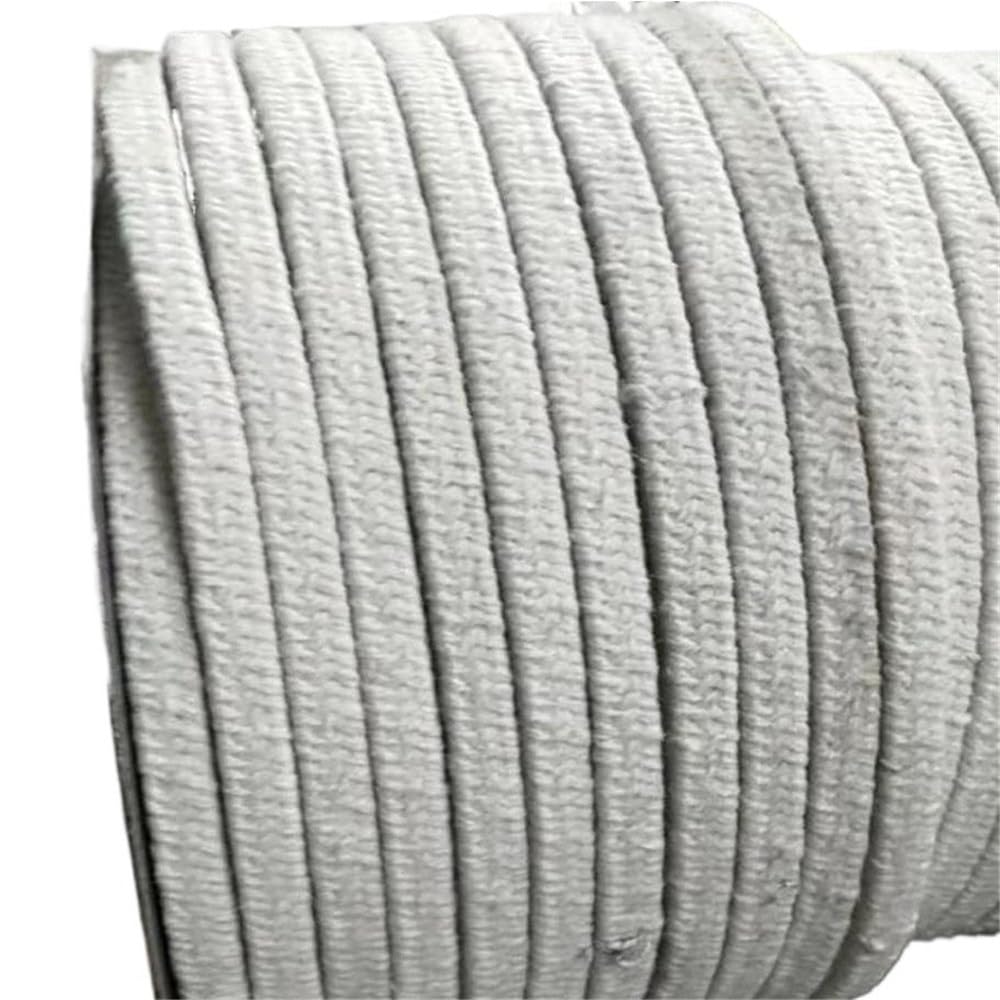 Corda in fibra di vetro per stufe, Corda sigillante quadrata intrecciata in fibra ceramica ad alta temperatura 1M 18x18mm 20x20mm | 20x20mm