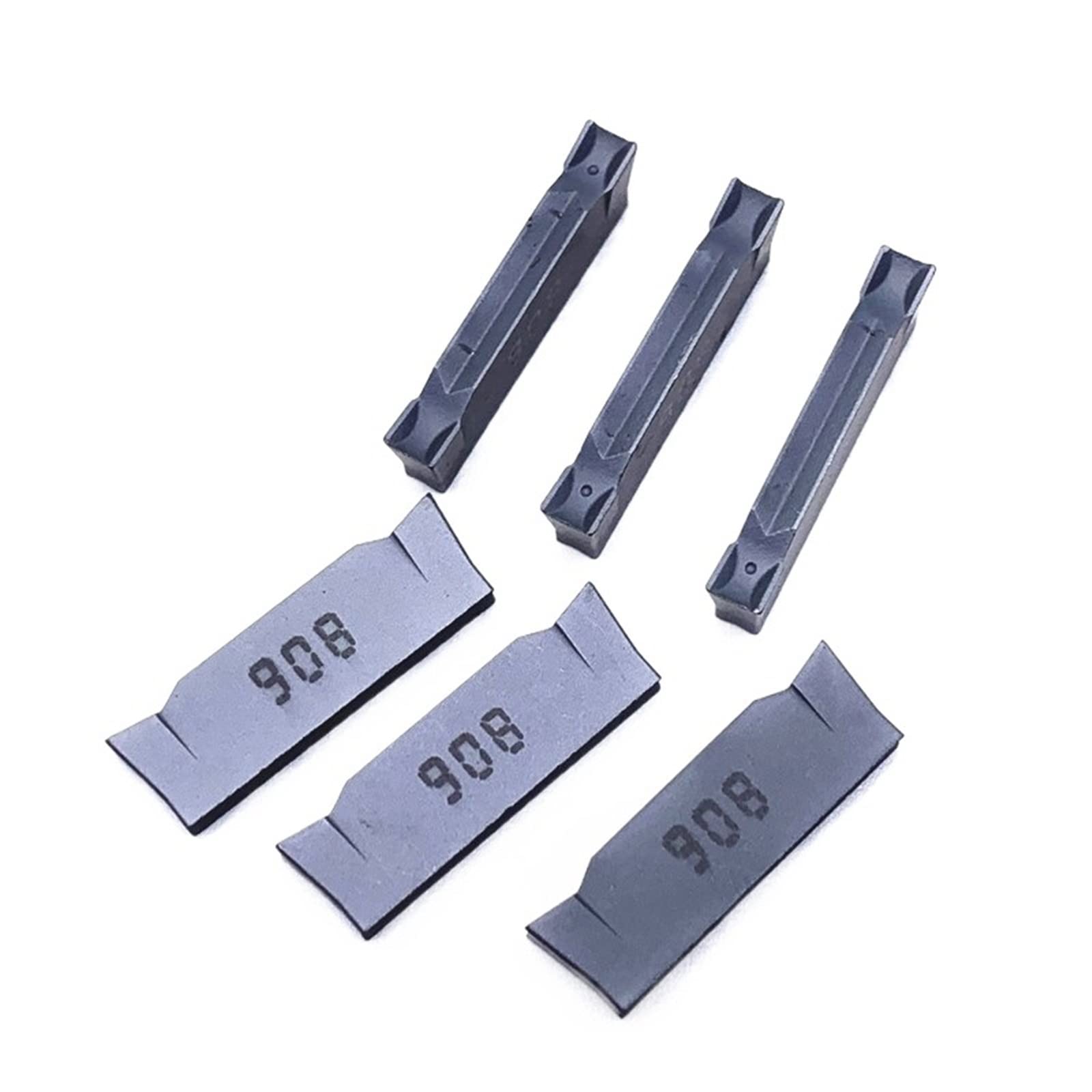 AALLYN Indexable Carbide Lathe Tool 10pcs DGN3003C IC908 Carbird Turning Tool