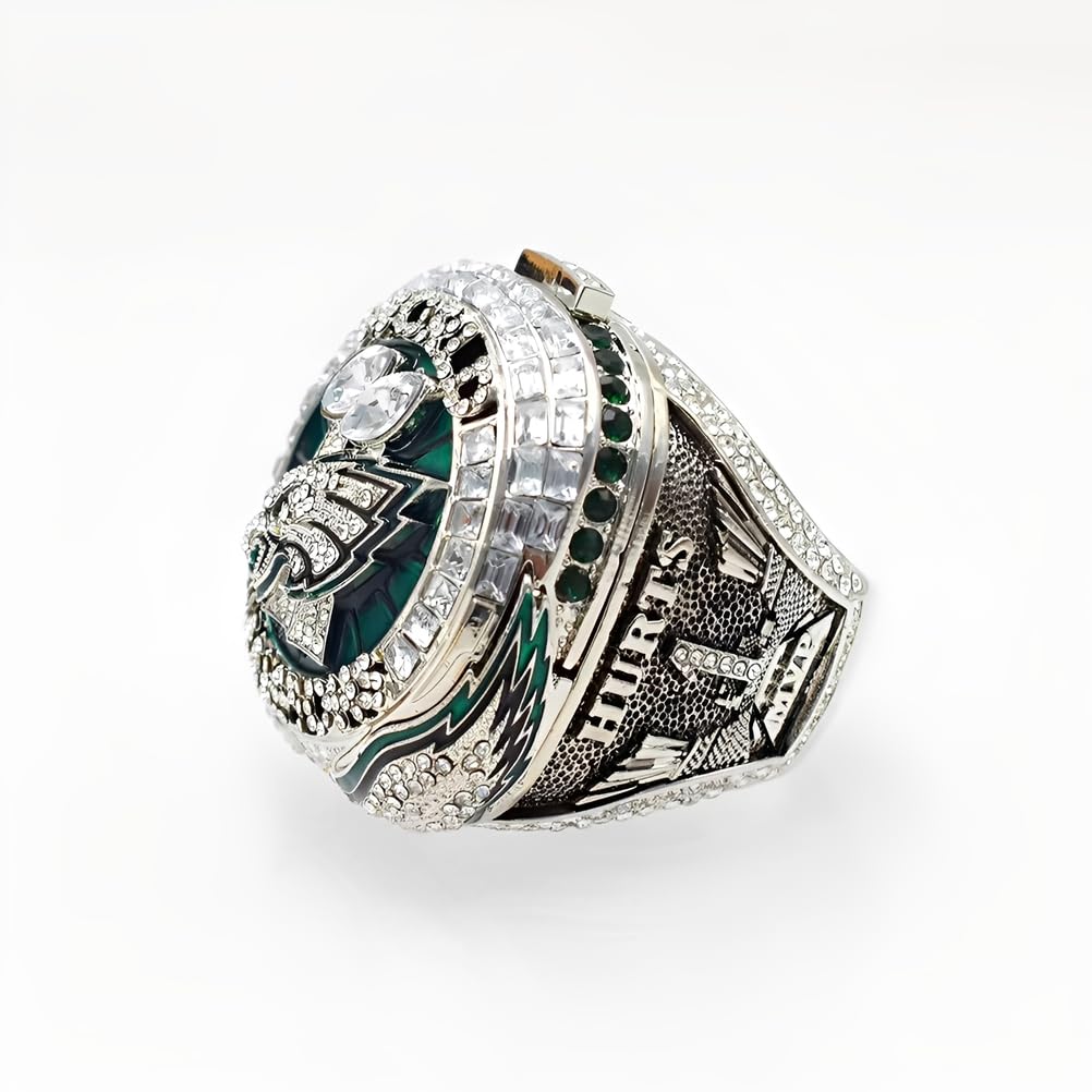 Anillo de Campeonato Eagles 2025 59° Super Bowl Champion Ring, Coleccionable de fútbol Americano
