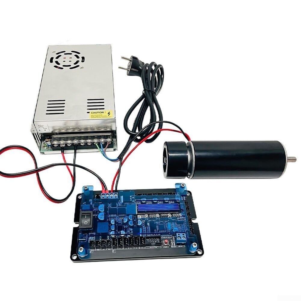 GRBL Controller Board, GRBL USB 3-Achsen Schrittmotor Treiber Controller Steuerplatine mit 500W Spindel USB Treiberplatine für CNC Graviermaschine