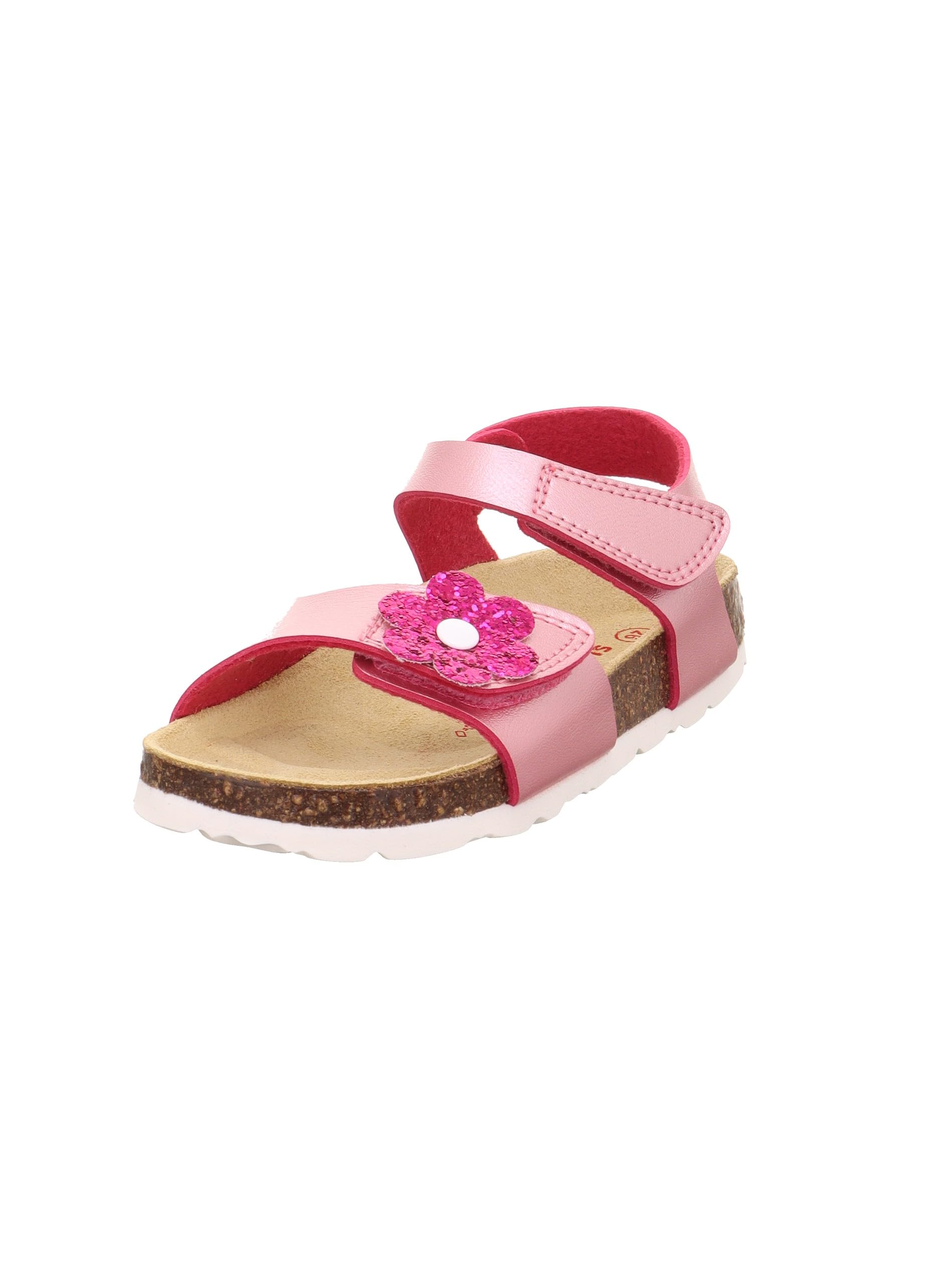 Superfit Mädchen Fussbettpantoffel Hausschuhe 1-000118Sandale