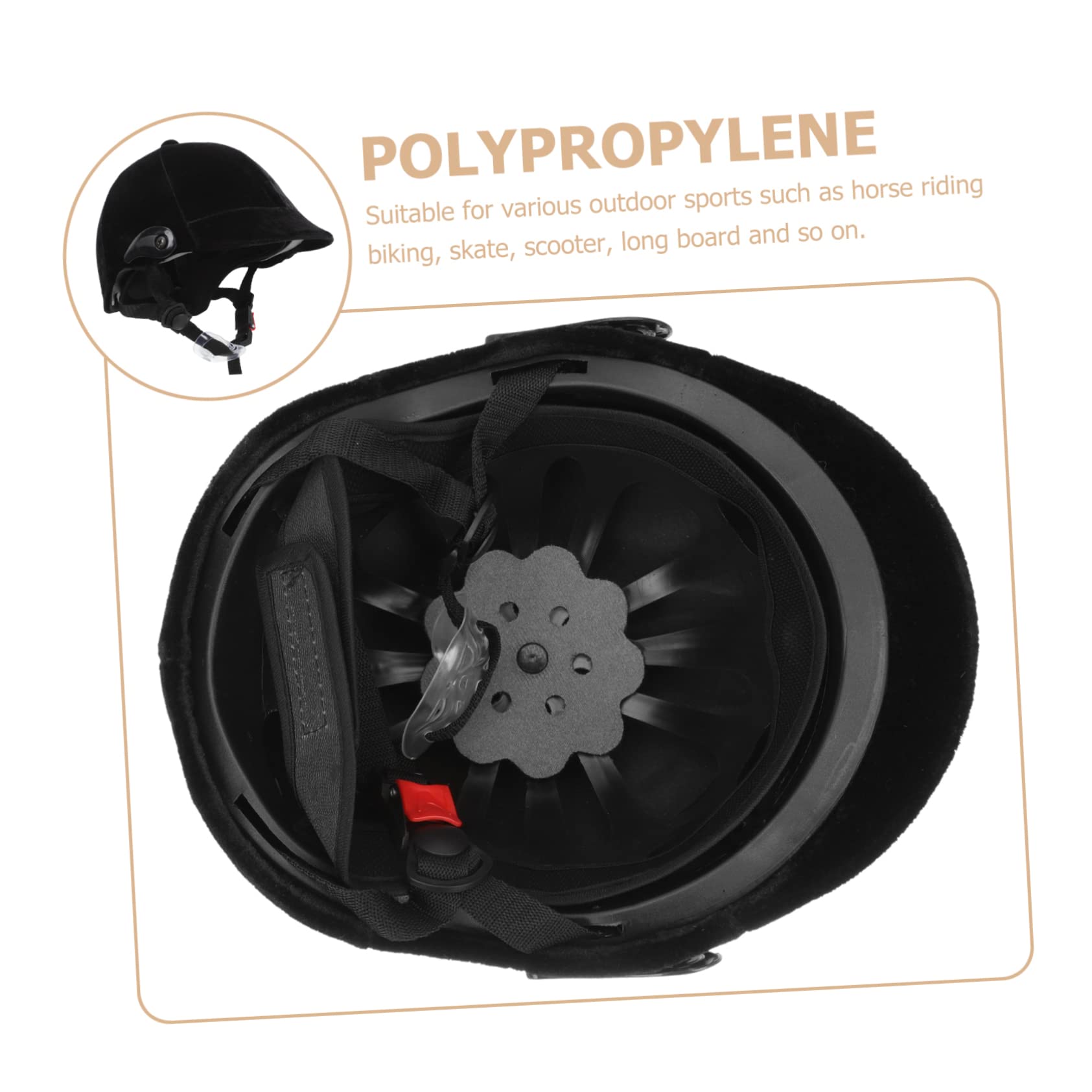 Casco Da Equitazione Per Bambini Equipaggiamento Protettivo Equestre Regolabile Traspirante Materiale Resistente Protezione Sicurezza Per Addestramento Equestre Giovanile