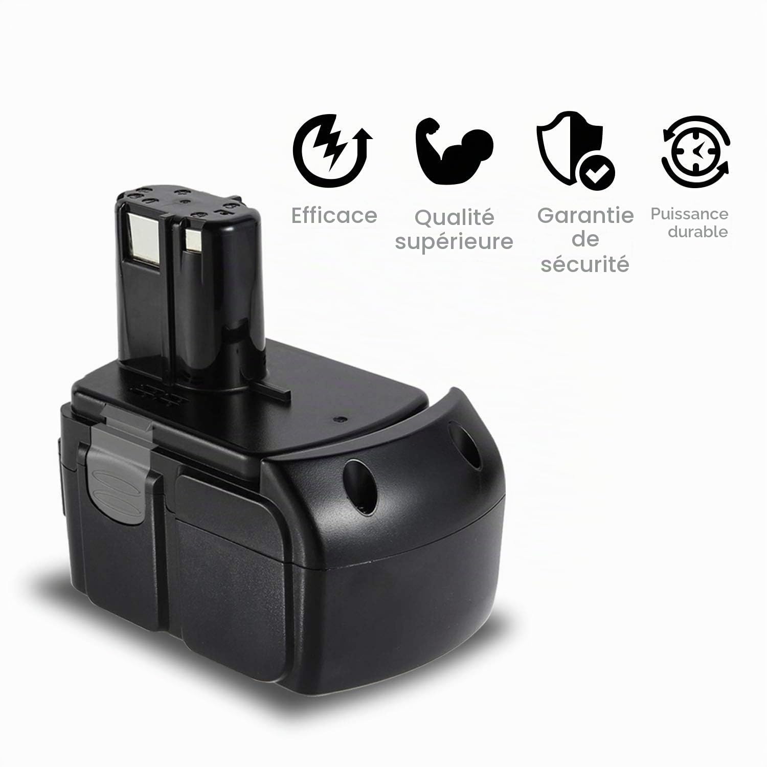 ARyee 18V 5000mAh BCL1840 Batterie Compatible avec C6DC C6DD BCL1815 BCL1820 BCL1825 BCL1830 BCL1840 EBM1830 EBM1830 327730 326240