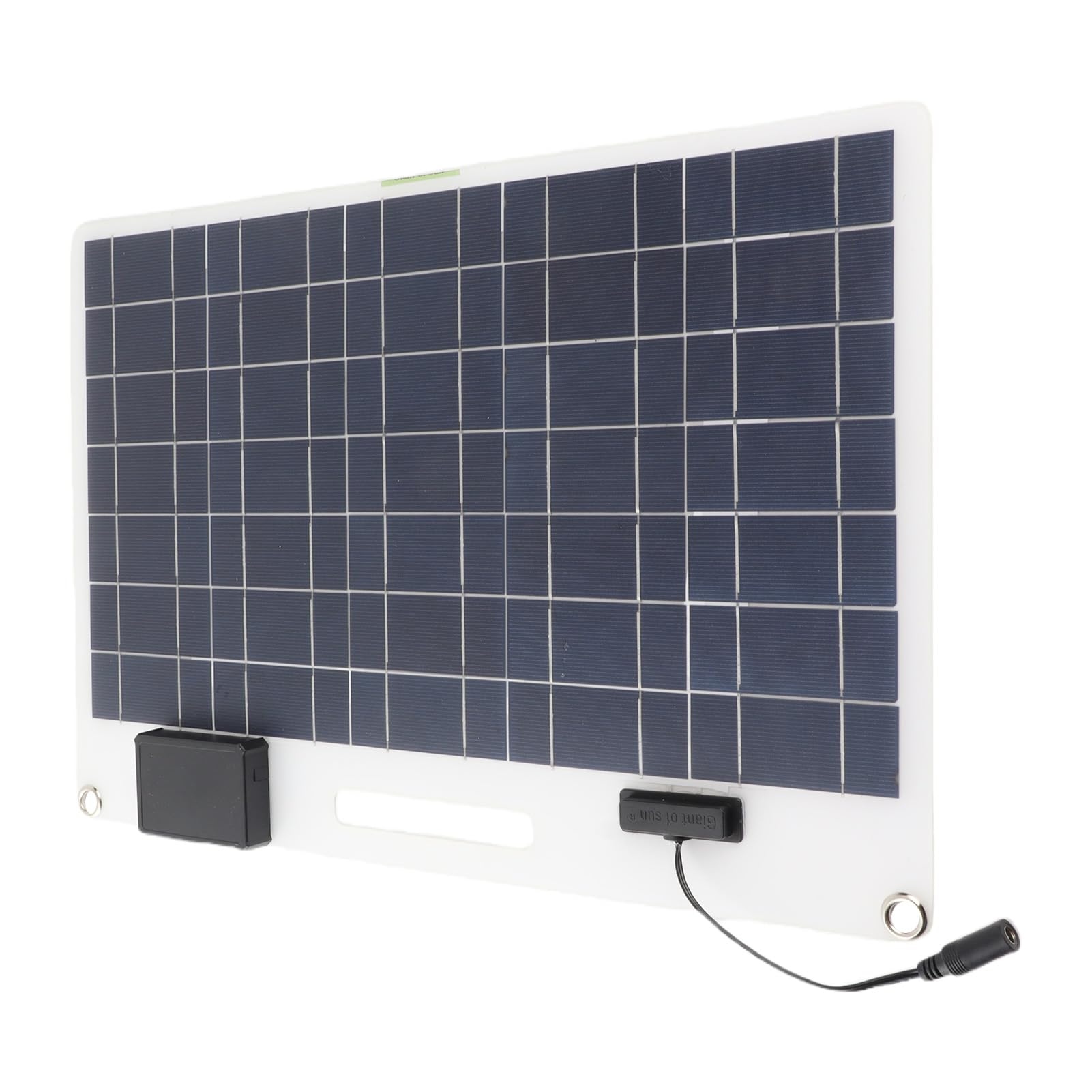 Pannello Solare da 100 W, Pannello Solare con Tecnologia al Silicio Monocristallino, Regolatore da 100 A con Uscita 12 V-24 V con Doppie Porte USB, Protezione da Sovratensione e Supporto