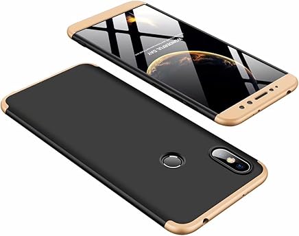 DESCHE Funda Xiaomi Redmi S2 Golden Negro PC Duro 360 Grados Cuerpo Completo Cubierta Protectora Ultrafino Anti-rasgu?os Parachoque Mate Phone Case 3 in 1 Golden Negro DESCHE Funda Xiaomi Redmi S2 Golden Negro PC Duro 360 Grados Cuerpo Completo Cubierta Protectora Ultrafino Anti-rasgu?os Parachoque Mate Phone Case 3 in 1 Golden Negro