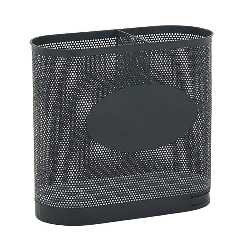 Support de parapluie extérieur grande capacité porte-parapluie en métal noir amovible