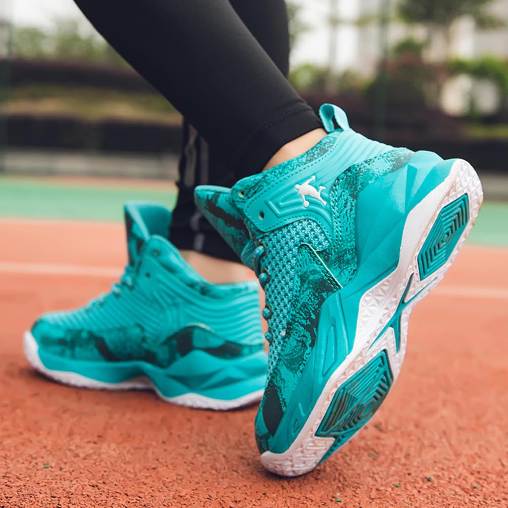 Zapatillas de Baloncesto para Niños Moda Calzado de Baloncesto Deportivas Zapatillas Aire Libre Calzado para Correr Ligeras Zapatos de Running