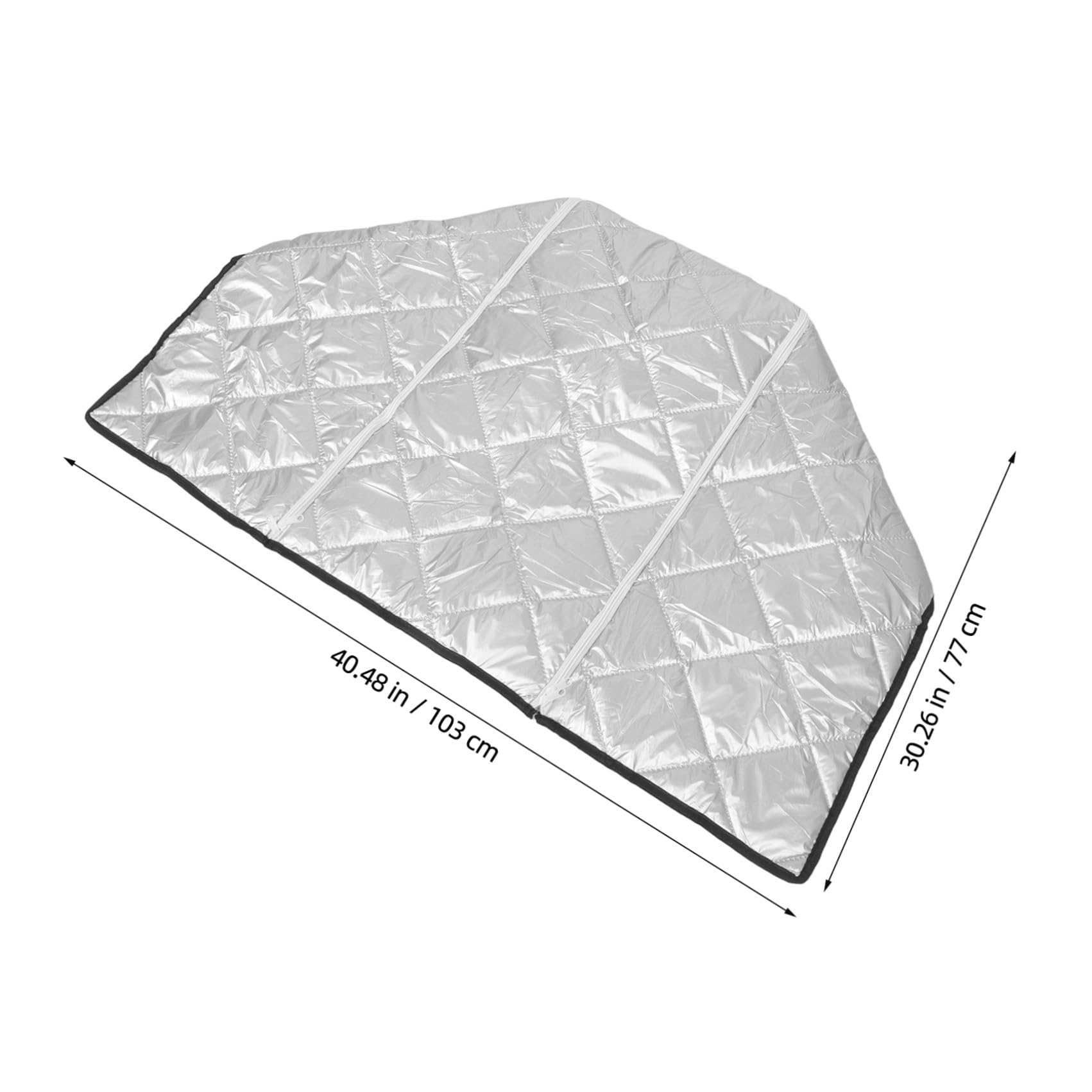 Alipis Cubierta Protectora Tela Oxford con 3 Capas de Algodón para Calentador de Agua sin Tanque, Resistente al Agua y Polvo Tamaño 103X77X3 CM en Invierno para Uso Interior y Exterior