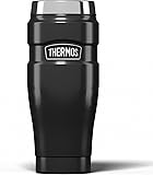 Thermos Gobelet de voyage King en acier inoxydable 105069, bronze à canon, 470 ml, 8,3 x 8,3 x 20 cm Gris