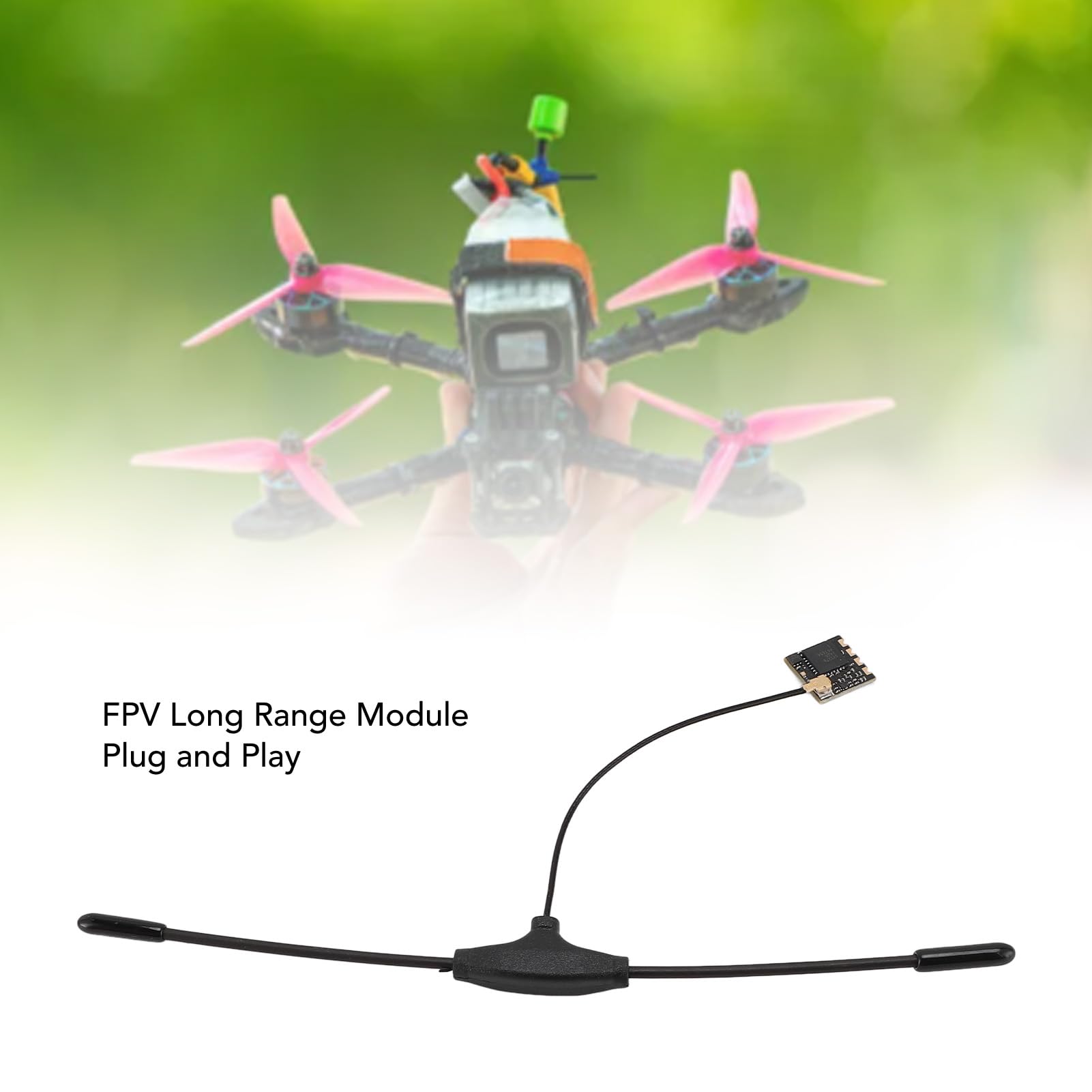 Ausla ExpressLRS ES900RX Récepteur, Module Récepteur Nano ELRS pour Drone Radiomaster TX16S Jumper T12 T16 T18 Whoop