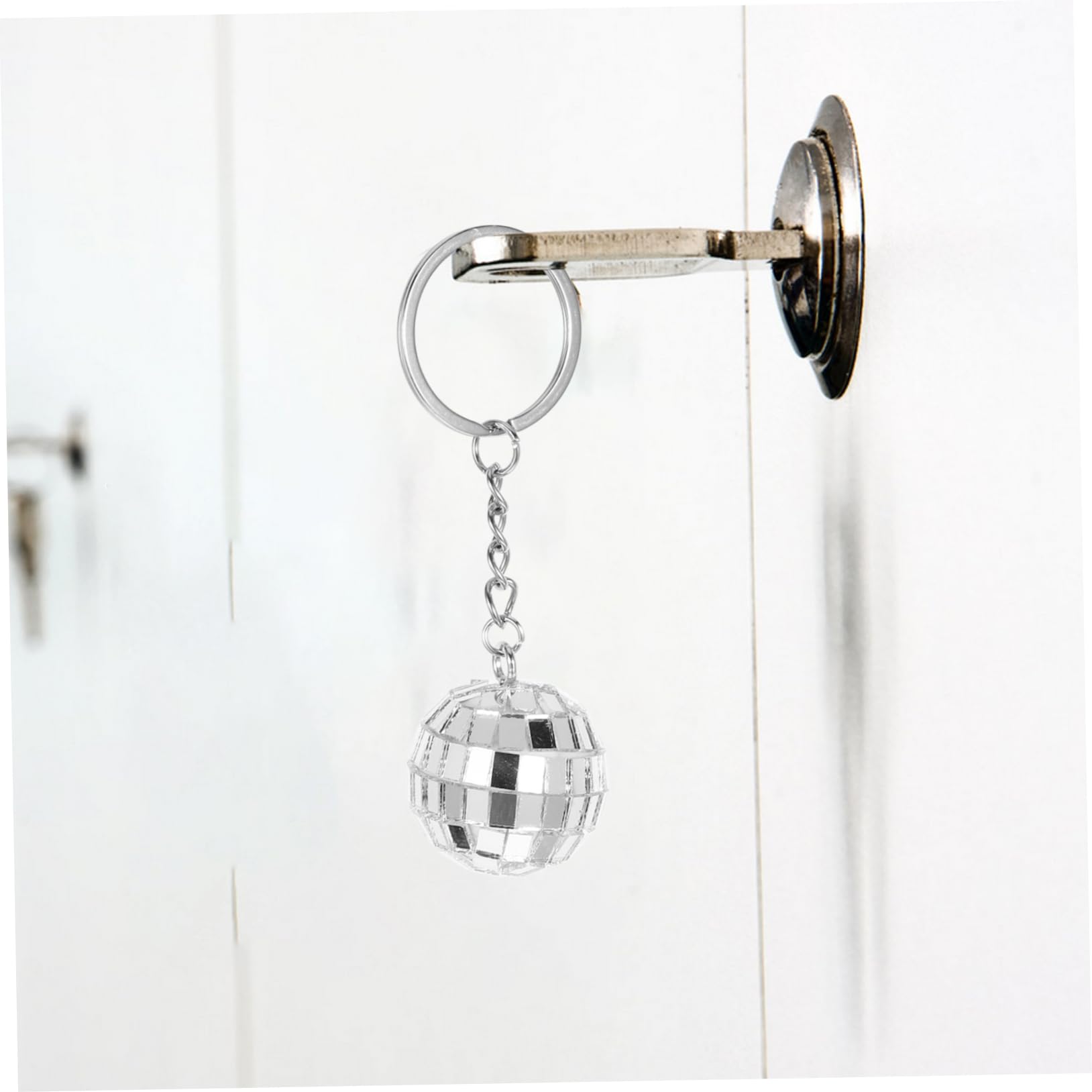 OFFSCH Disco Ball Keychain Mirror Disco Ball Keychain Portable Key Chain Ornament Bag Pendant