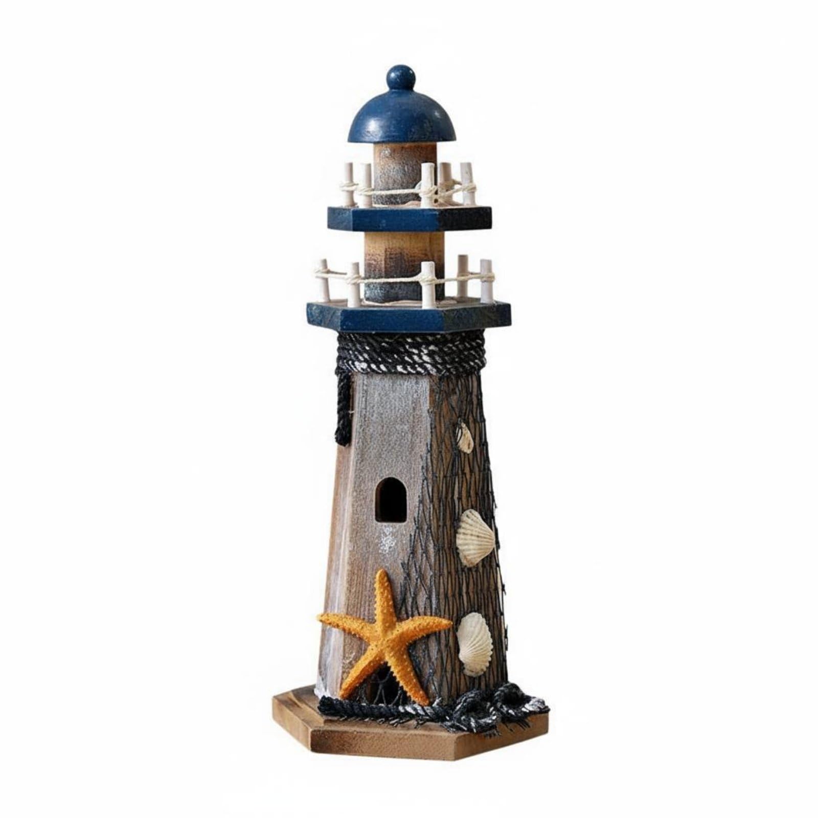 Phare décoratif en bois pour chambre : créez une ambiance marine et reposante