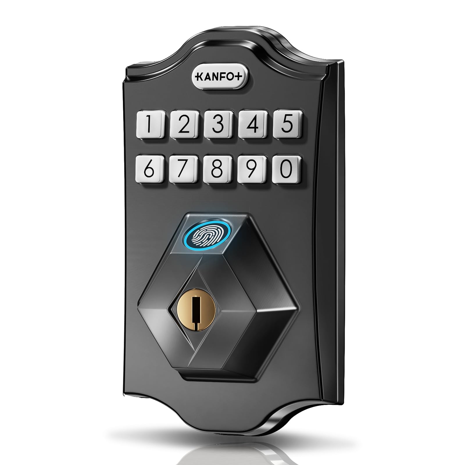KANFOX KS2 Fingerprint Door Lock, Keyless Entry Deadbolt with