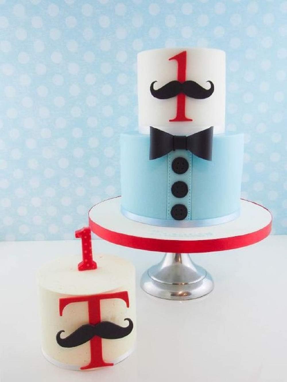 Lot De 4 Moules A Moustache Pour Decoration De Gateau Motif Petit Homme Jevenis Amazon Fr Cuisine Et Maison