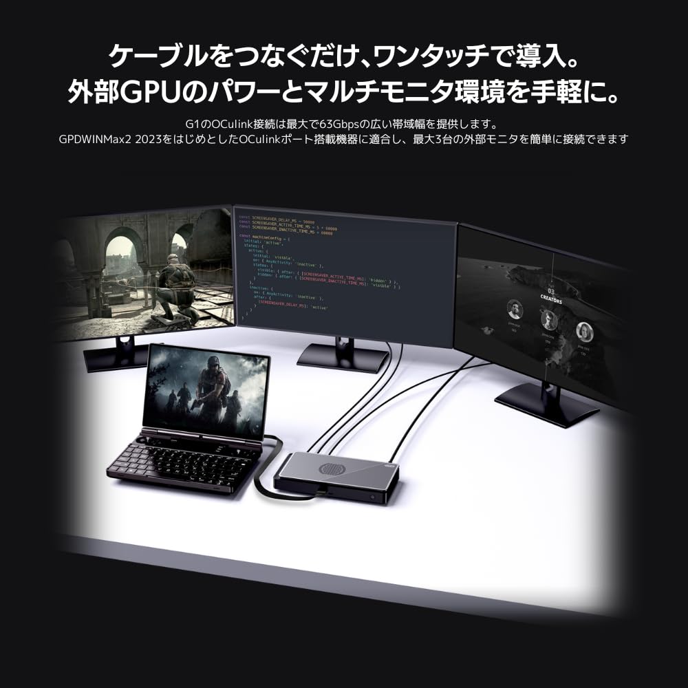 eGPU 外部GPUドックステーション Amazon.co.jp: AOOSTAR AG01 外部GPUドック、EGPUは600W電力以下