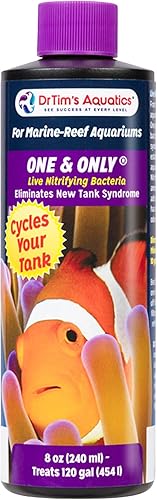 DrTims Aquatics Productos de acuario de arrecife marina nano y caballito de mar limpiador de pecera 100 natural ecológico aclara el agua elimina