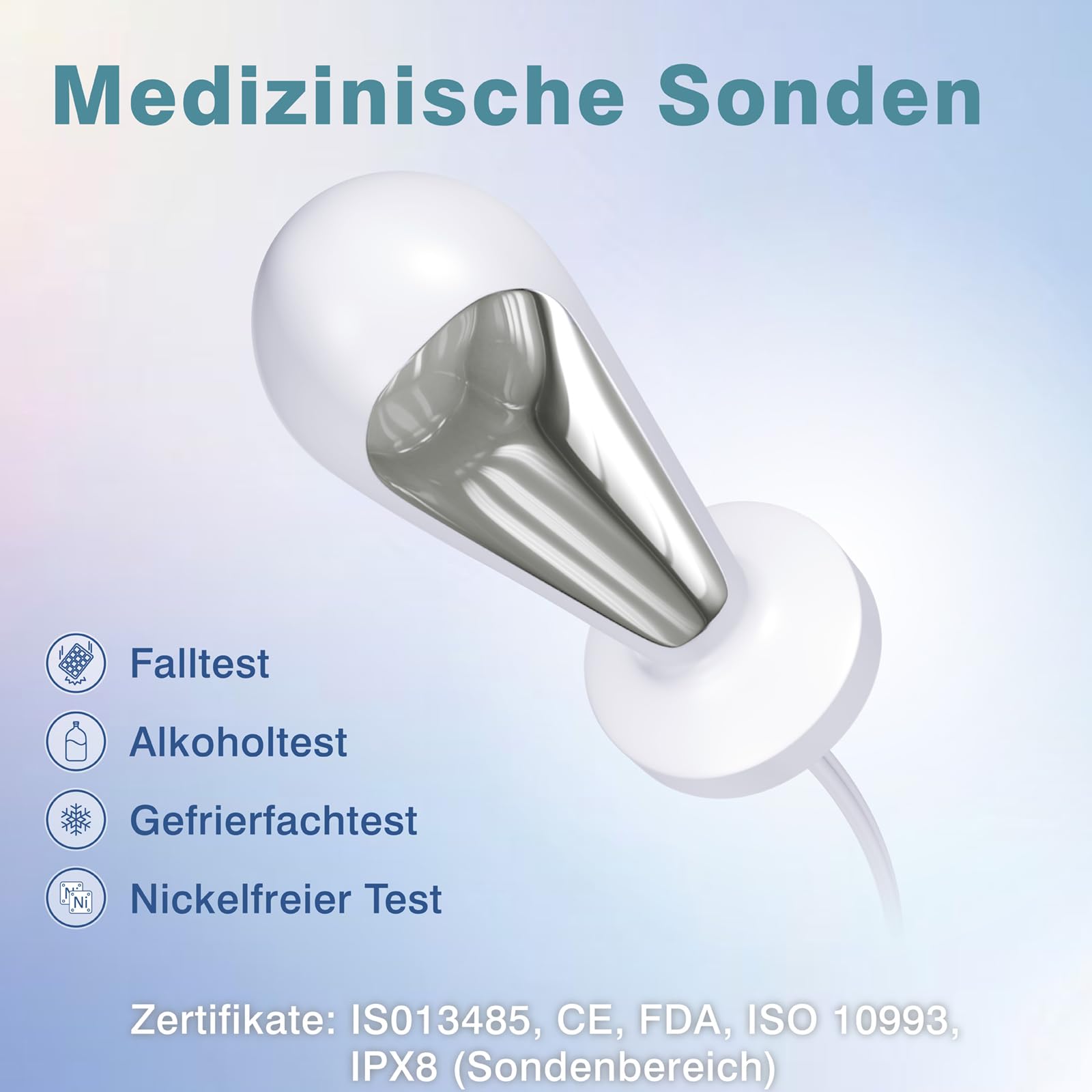 iSTIM Sonde für Kegelübungen, elektrische Stimulation der Beckenbodenmuskulatur, Inkontinenz – kompatibel mit TENS/EMS-zugelassenem… (Vaginal)