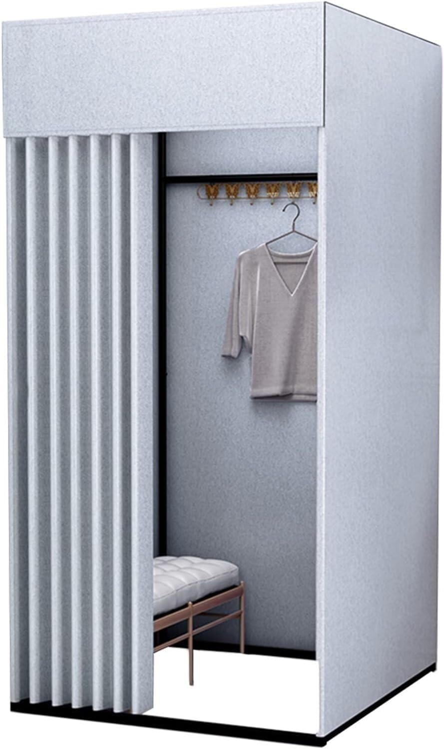 Cabine d'essayage privée amovible pour sécuriser les essayages
