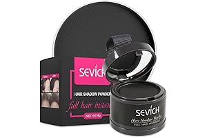 Cevirch Hair Powder: Cover Grey Hair, Conceal Beard, Eyebrows