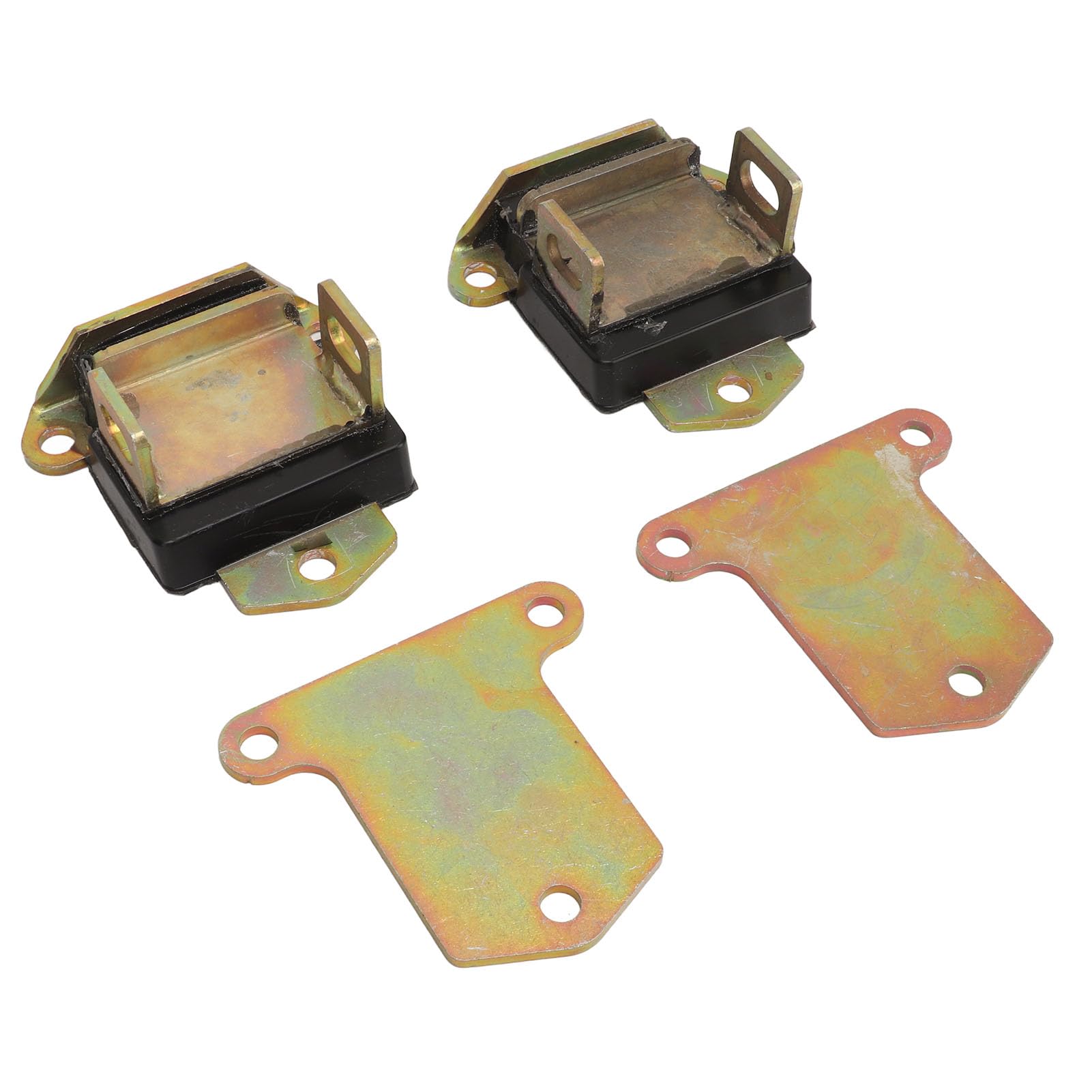 Dilwe Supporti Motore Motore Staffa in Metallo e Gomma per Motori 283 305 327 350 383 400 396 427 454 Riduzione delle Vibrazioni Installazione Semplice per le Riparazioni