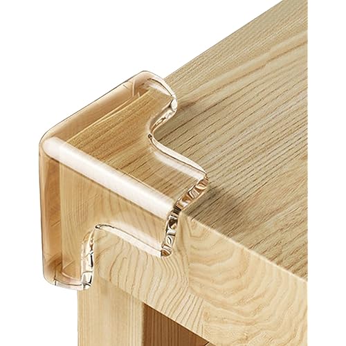 Muranana 16 Packs Corner Protector for Baby, Furniture Corner Guards Clear Silicone Soft Edge Safety Bumpers for Kids Safety, Edge Protector Furniture Adhesive for Sharp Corners, Fireplace, Table