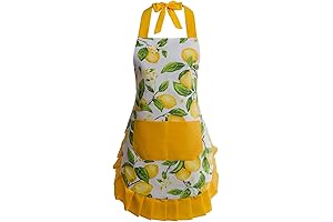 Adorable Floral Apron for Women in Vibrant Hues, a Must-Have for Home Chefs