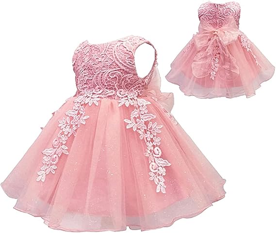 Amazon Co Jp S T 子供ドレス 結婚式 ベビードレス ワンピース セレモニードレス 女の子 前撮り 発表会 誕生日 綿裏生地 パニエ付き 70 140cm 服 ファッション小物