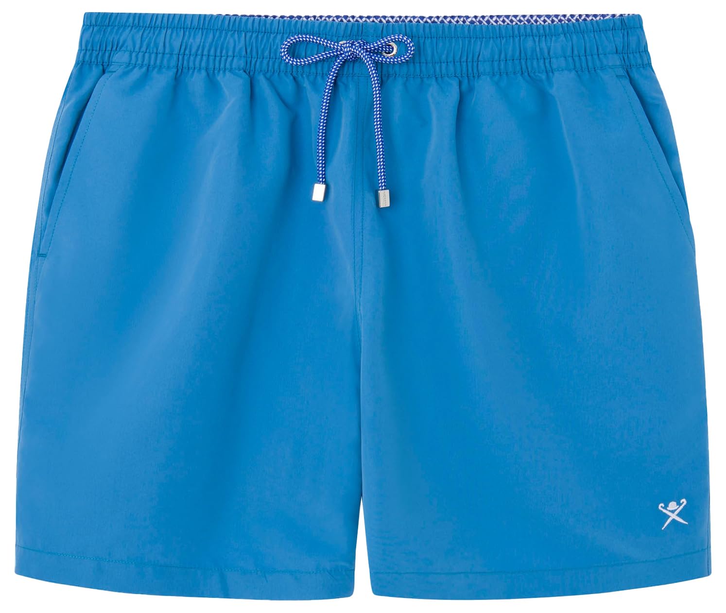 Hackett London Men's GMD Merino Silk Cdi Shorts, Blue (Marine Blue), L