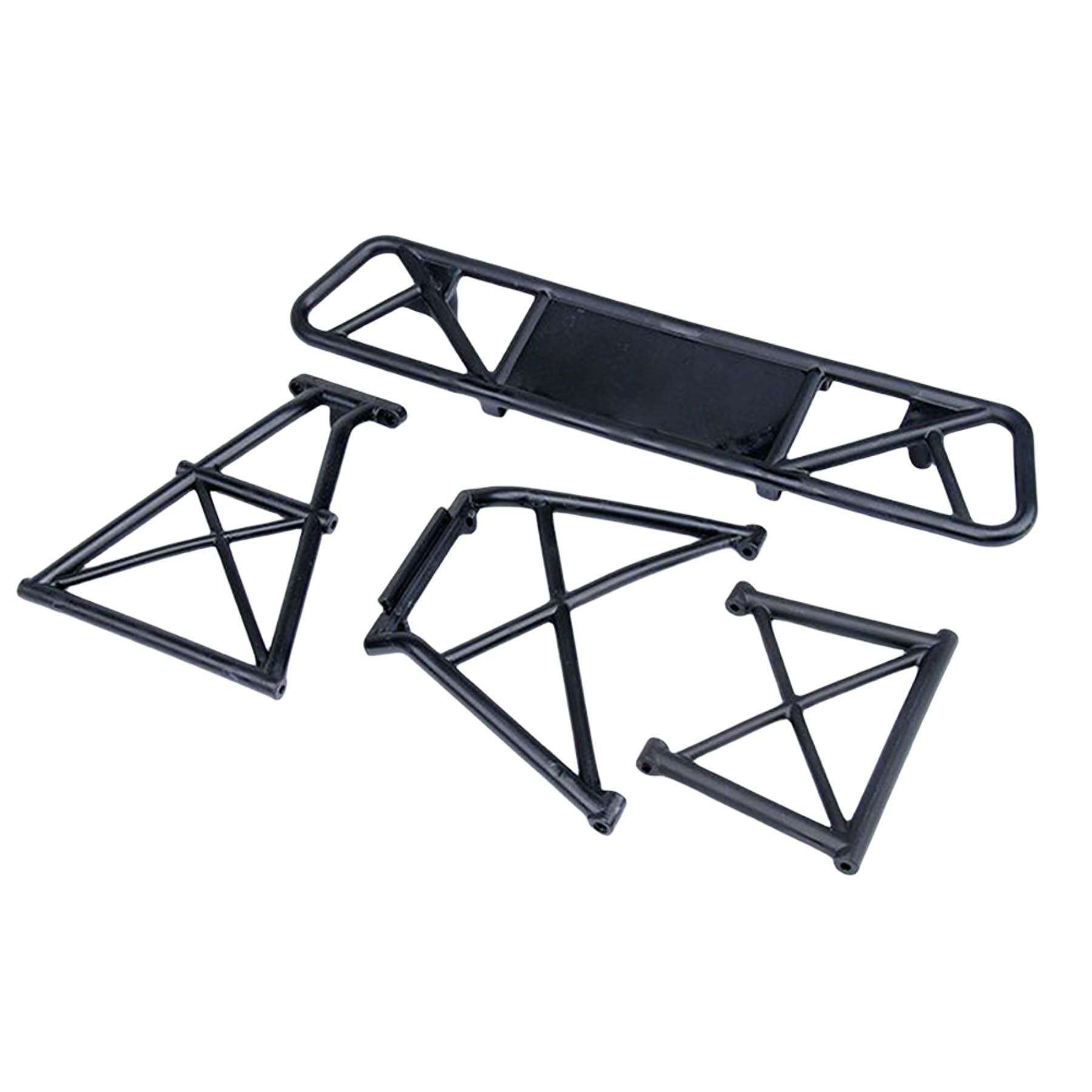 FLMLF Plastic Rear Bumper Kit Fit For 1/5 Losi 5ive-t Rovan LT King Motor X2 ROVAN RC CAR PARTS