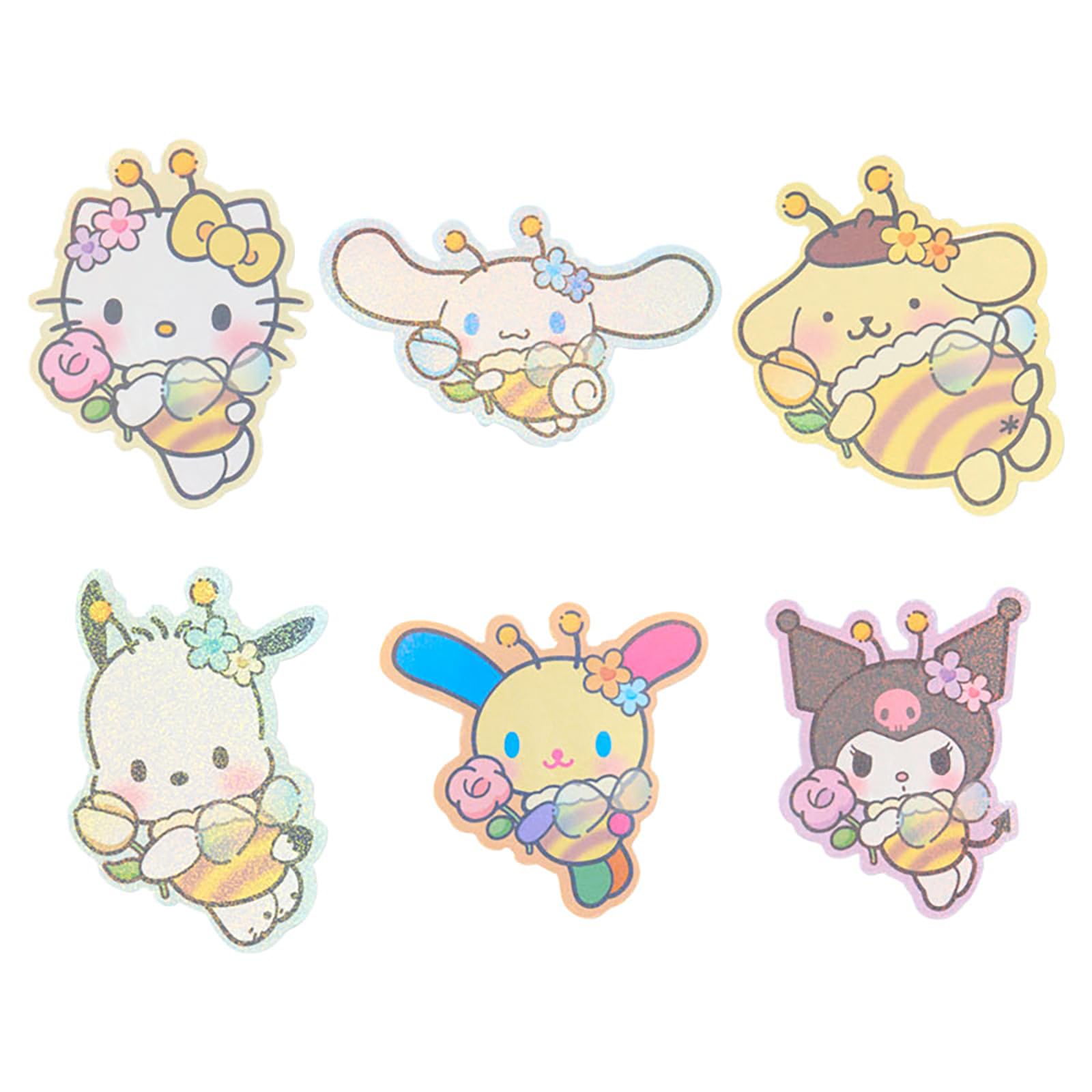Amazon.co.jp: サンリオ(SANRIO) ステッカーセット（お花大好きハチ