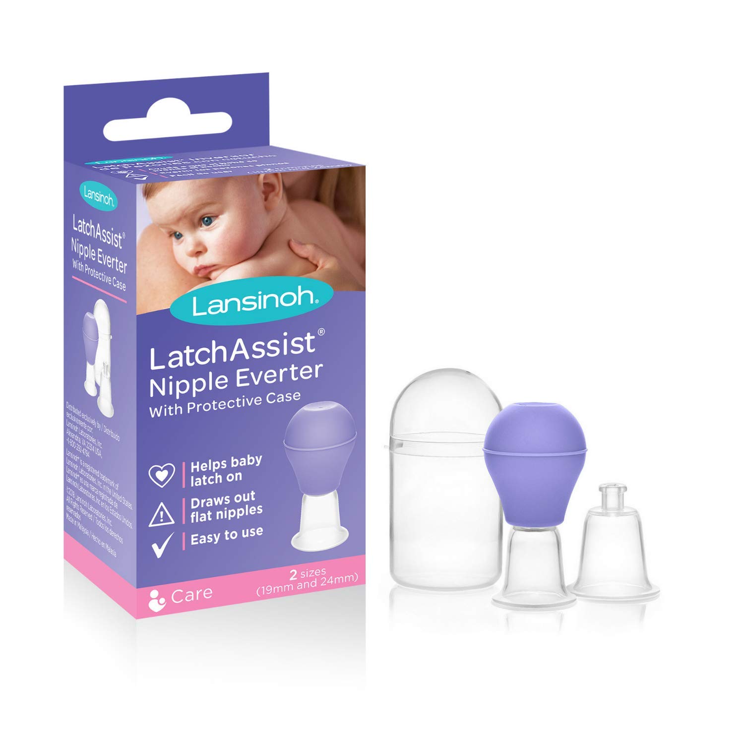 Amazon.com: Lansinoh LatchAssist Nipple Everter : Baby