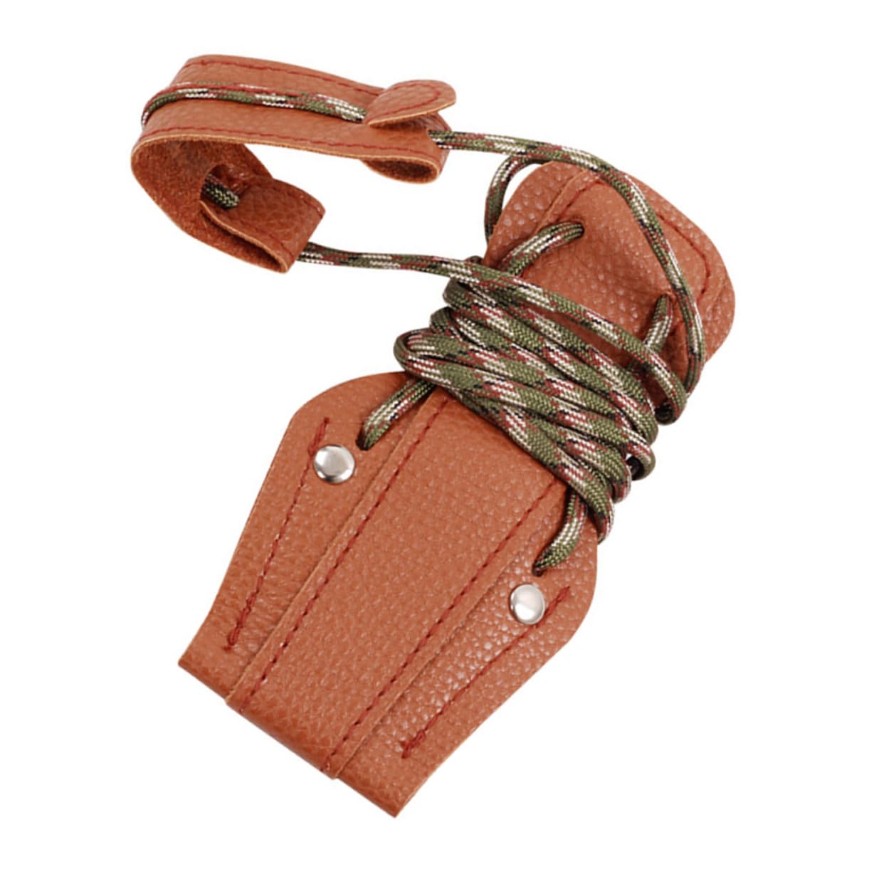 Milisten Leather Tool Ergonomic Nylon Leather Design Accessory for Easy Bowstring Installation Long for Optimal Use Bowstring Helper