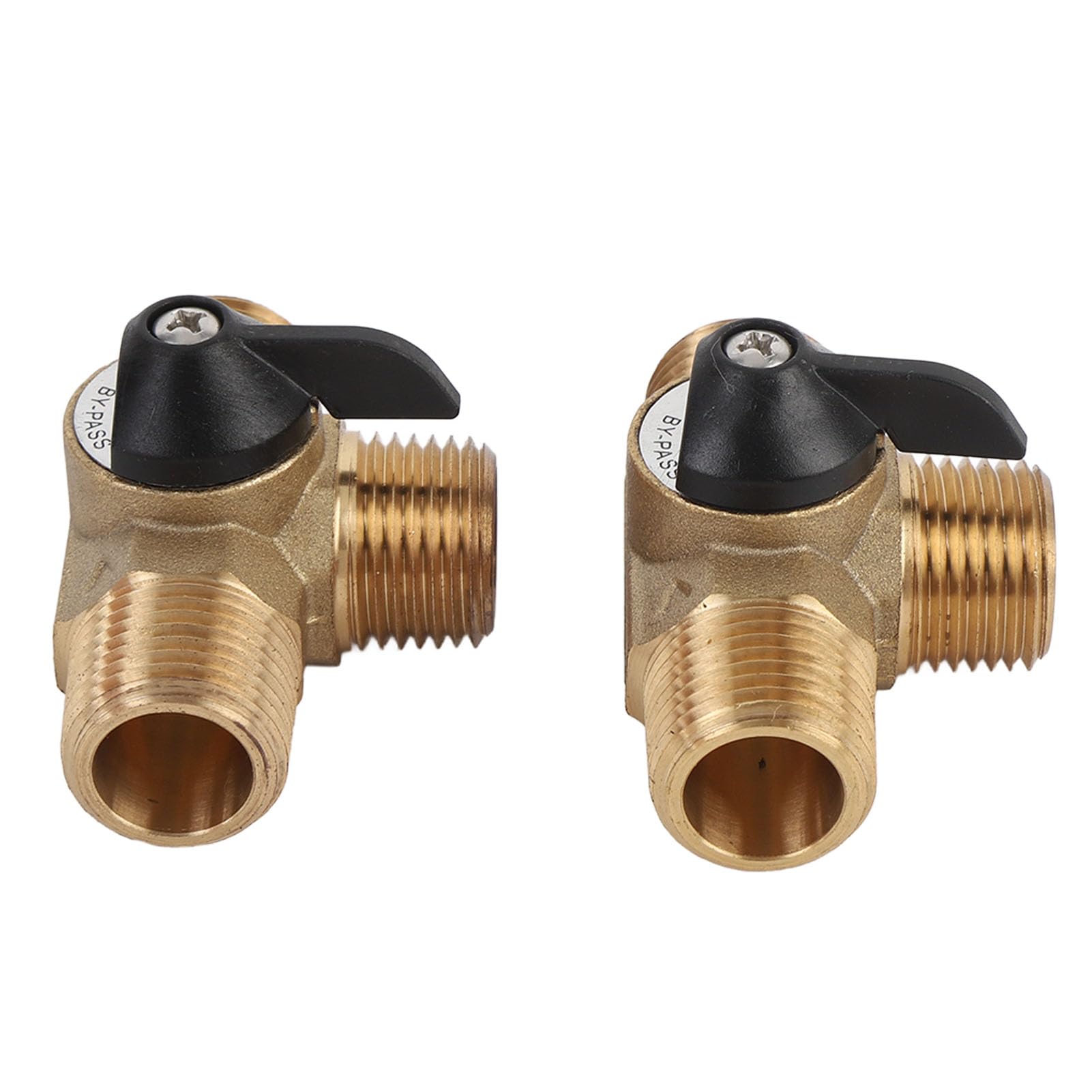 KIMISS Kit Bypass Scaldabagno per, Struttura Robusta, Tubo Rinforzato in Ottone 12 Pollici