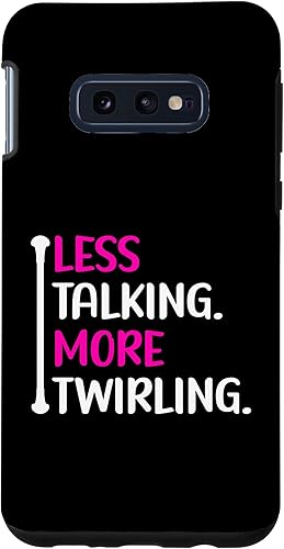 Galaxy S10e Baton Twirling Outfit Majorette Baton Twirler Case