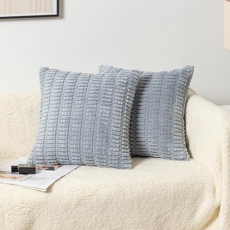 Coussin de canapé anti-affaissement 50x50 cm en peluche contre le mal de dos