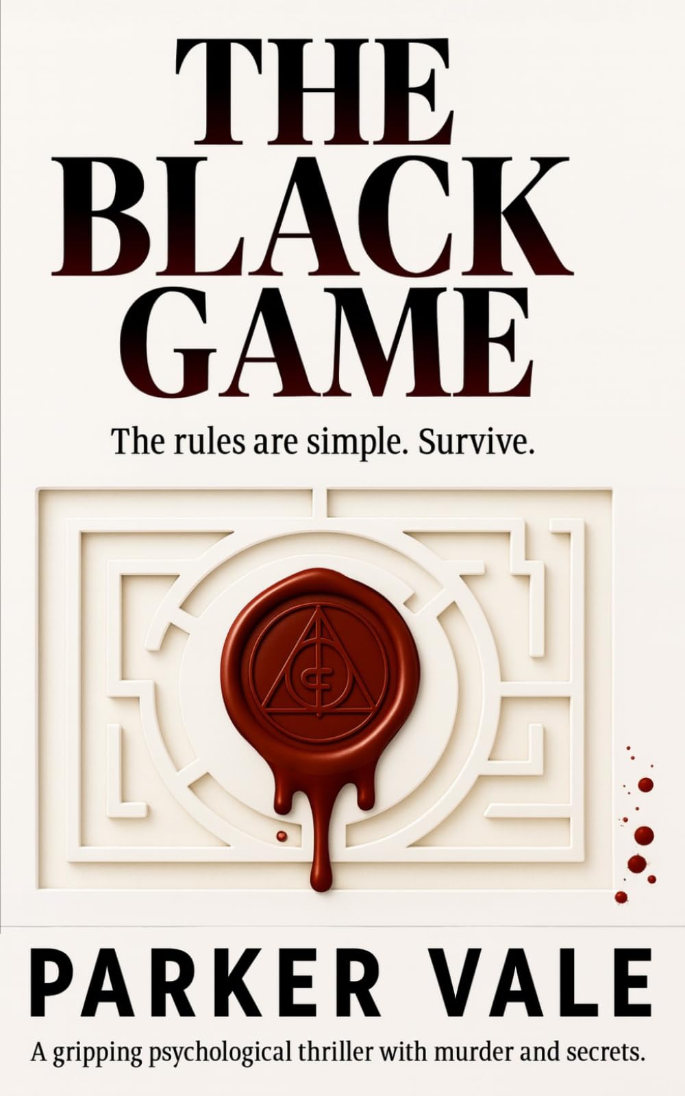 The Black Game (Sarah Black Psychological Thriller)